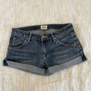 Hudson Cuffed Jean Shorts